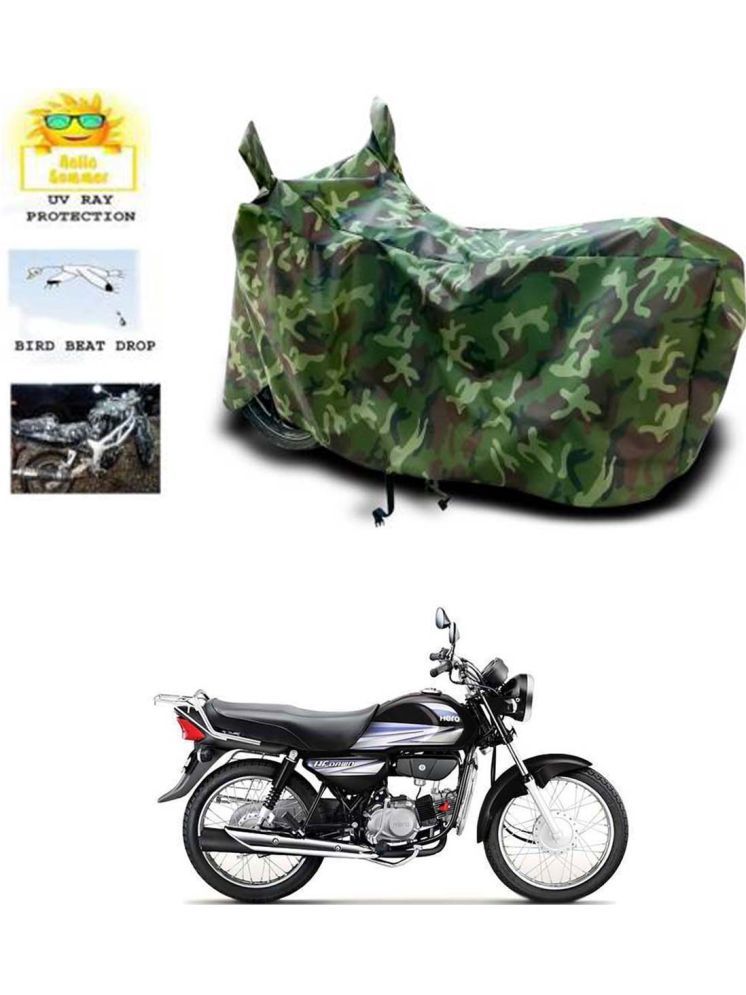     			RONISH Bike Body Cover for Hero HF Dawn ( Pack of 1 ) , Multicolour