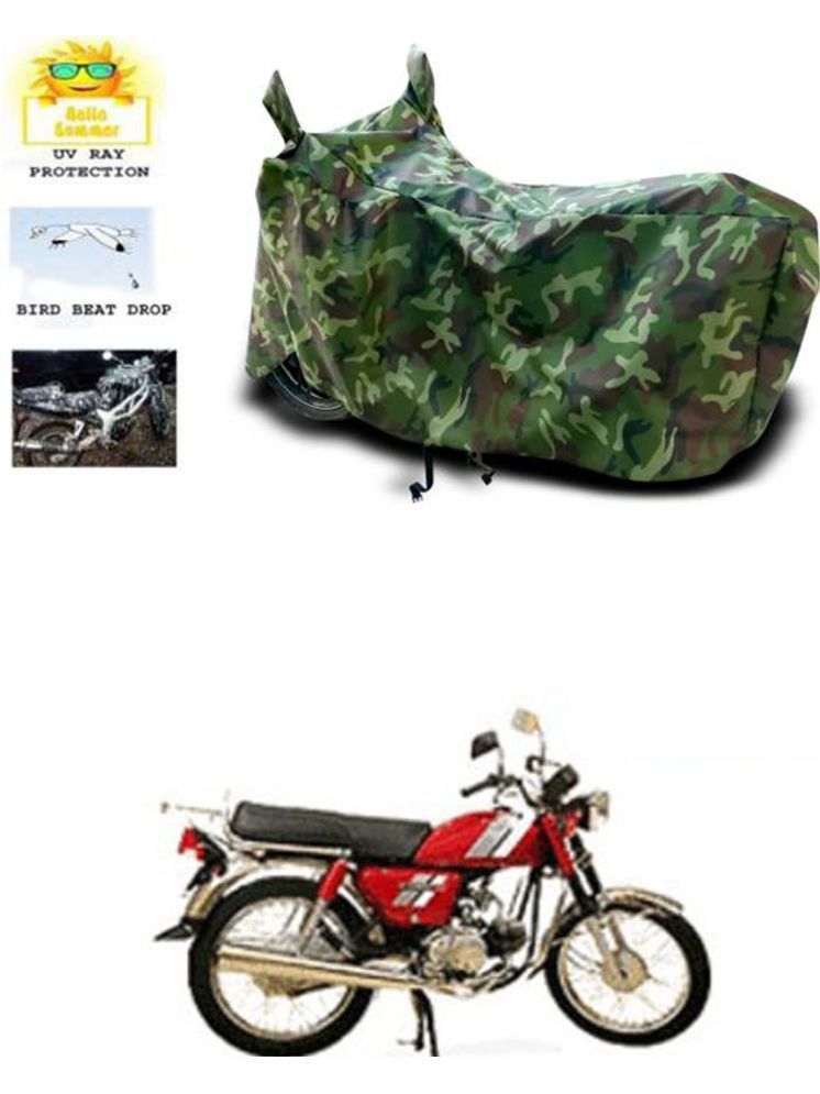     			RONISH Bike Body Cover for Hero CD 100 SS ( Pack of 1 ) , Multicolour