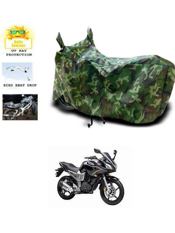     			RONISH Bike Body Cover for TVS Apache 150 ( Pack of 1 ) , Multicolour