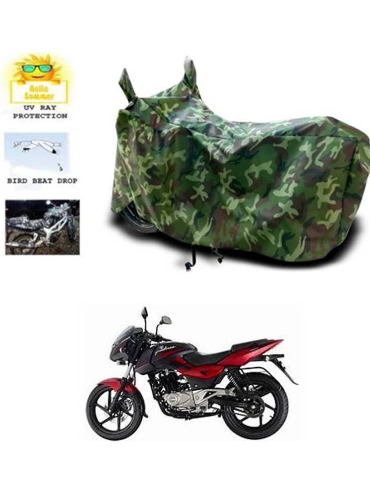     			RONISH Bike Body Cover for Bajaj Pulsar 180 DTS-i ( Pack of 1 ) , Multicolour