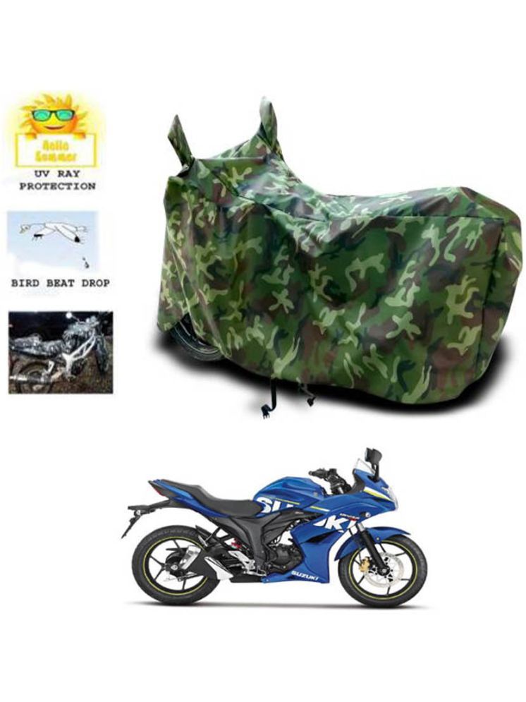     			RONISH Bike Body Cover for Suzuki Gixxer SF ( Pack of 1 ) , Multicolour