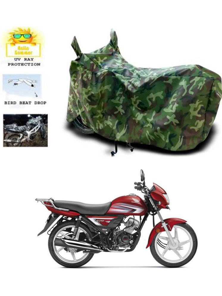     			RONISH Bike Body Cover for Honda CD 110 Dream ( Pack of 1 ) , Multicolour