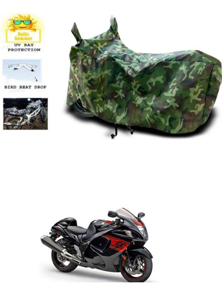     			RONISH Bike Body Cover for Suzuki GSX R1300 Hayabusa ( Pack of 1 ) , Multicolour