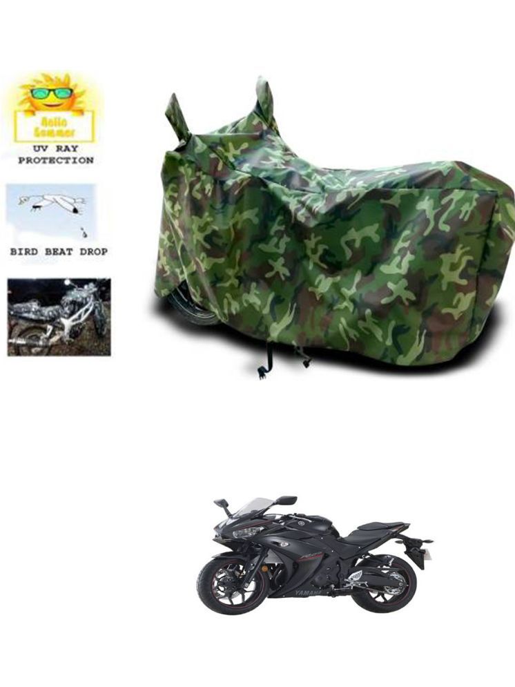     			RONISH Bike Body Cover for Yamaha YZF R15 V3.0 ( Pack of 1 ) , Multicolour