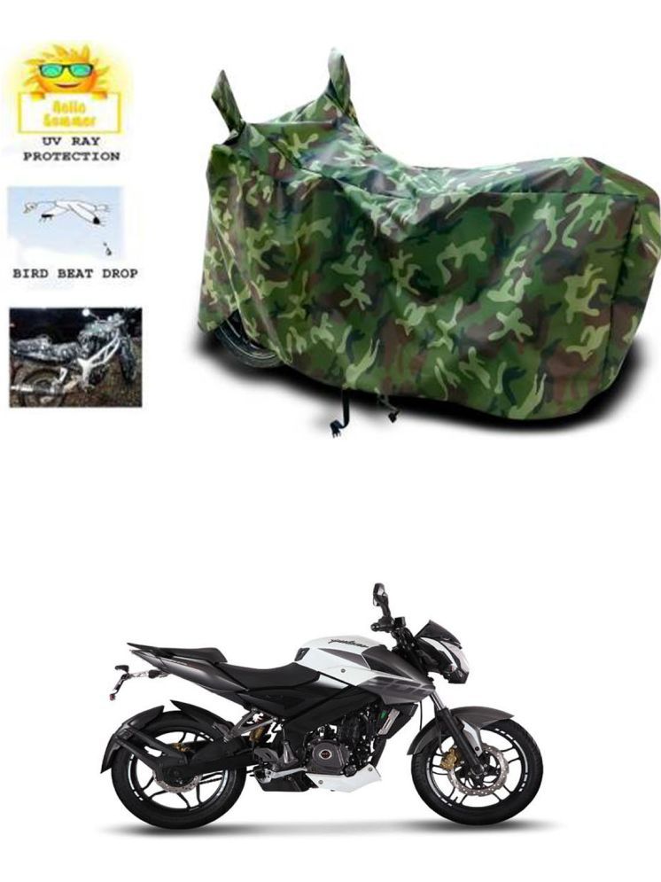     			RONISH Bike Body Cover for Bajaj Pulsar 200 NS ( Pack of 1 ) , Multicolour