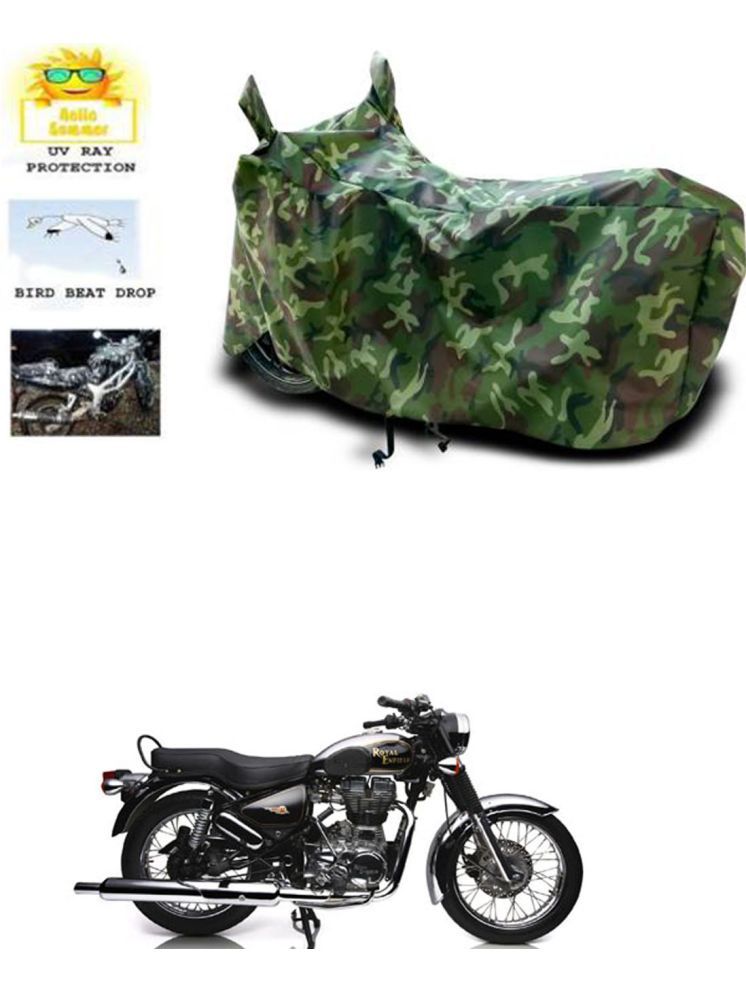     			RONISH Bike Body Cover for Royal Enfield Electra Delux ( Pack of 1 ) , Multicolour