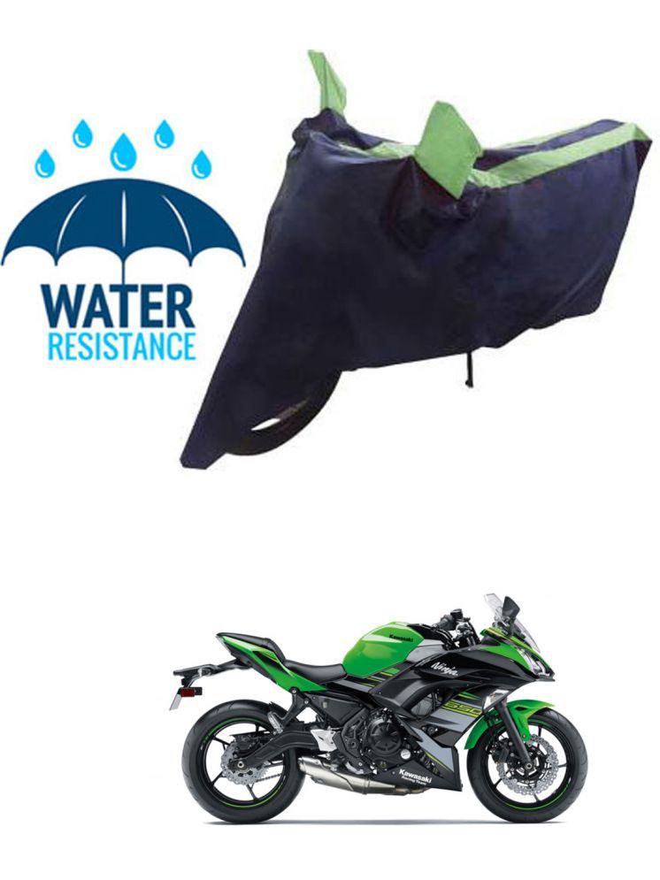     			RONISH Bike Body Cover for Kawasaki Ninja 650 ( Pack of 1 ) , Green