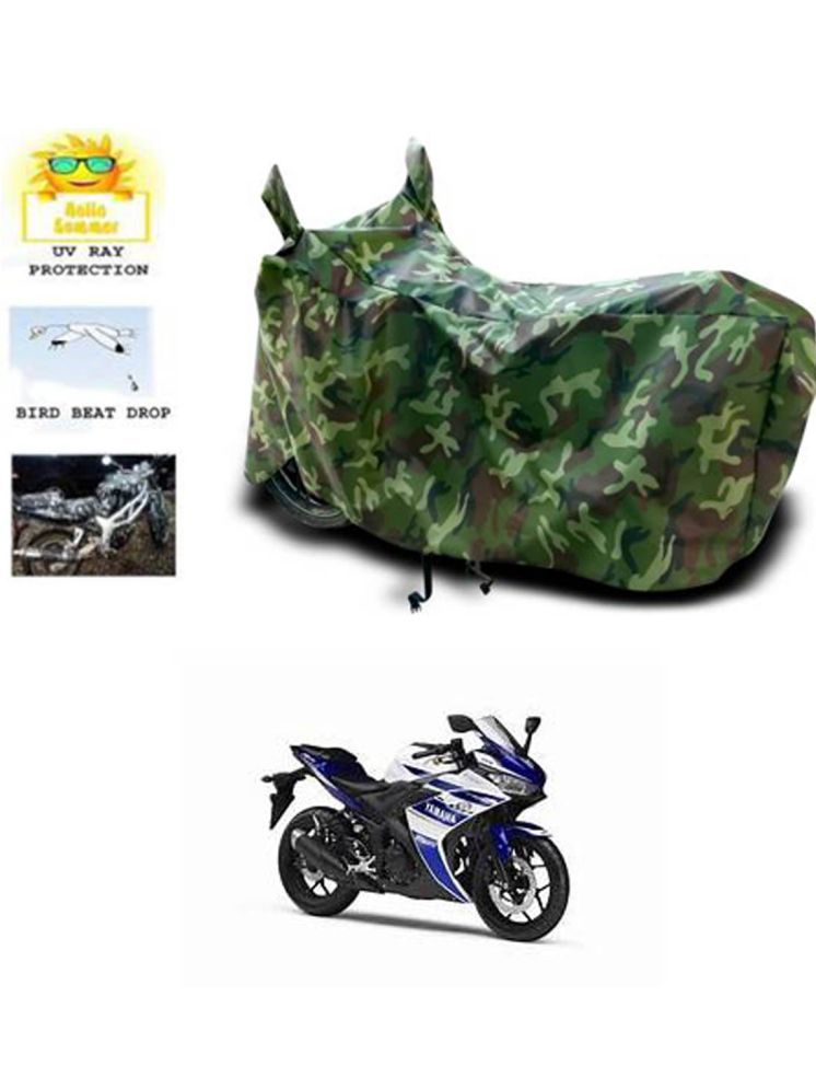     			RONISH Bike Body Cover for Yamaha YZF R15 V3.0 ( Pack of 1 ) , Multicolour