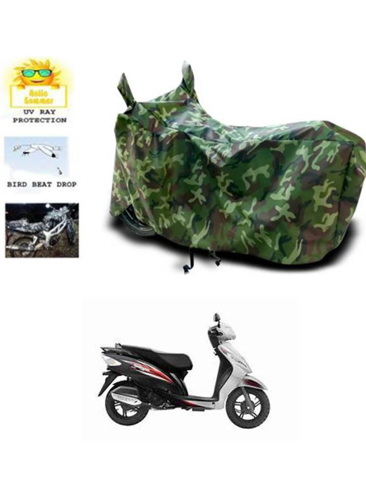     			RONISH Bike Body Cover for TVS Wego ( Pack of 1 ) , Multicolour