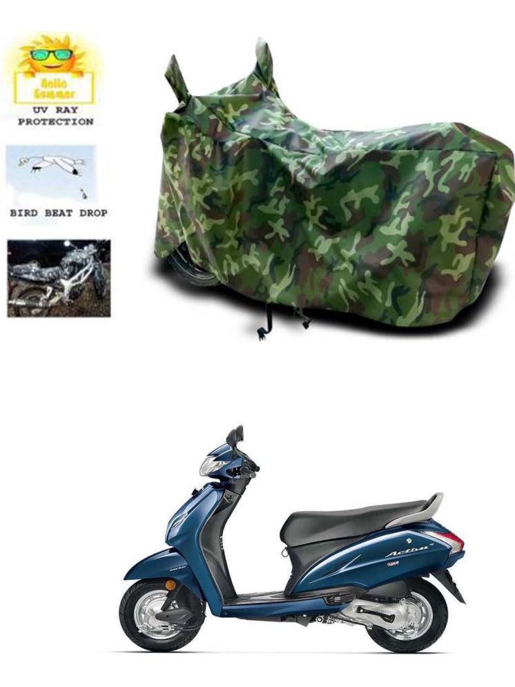     			RONISH Bike Body Cover for Honda Activa 5G ( Pack of 1 ) , Multicolour