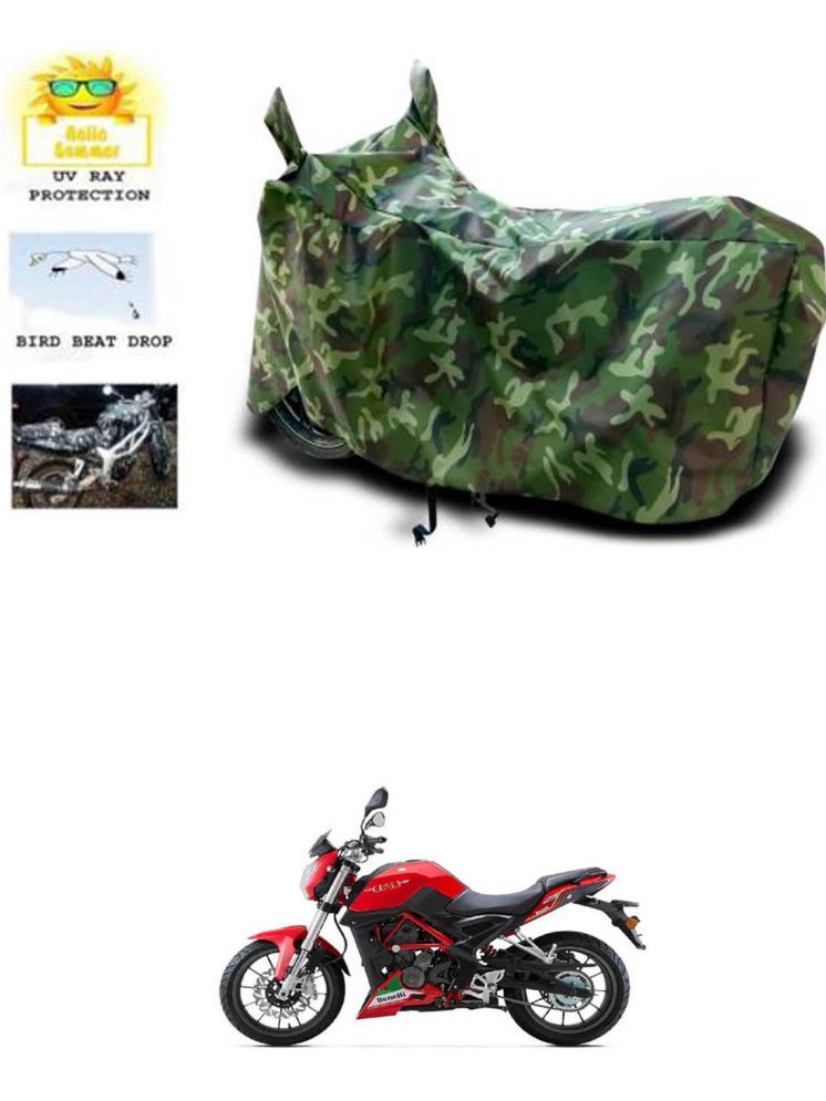     			RONISH Bike Body Cover for DSK Benelli TNT 25 ( Pack of 1 ) , Multicolour