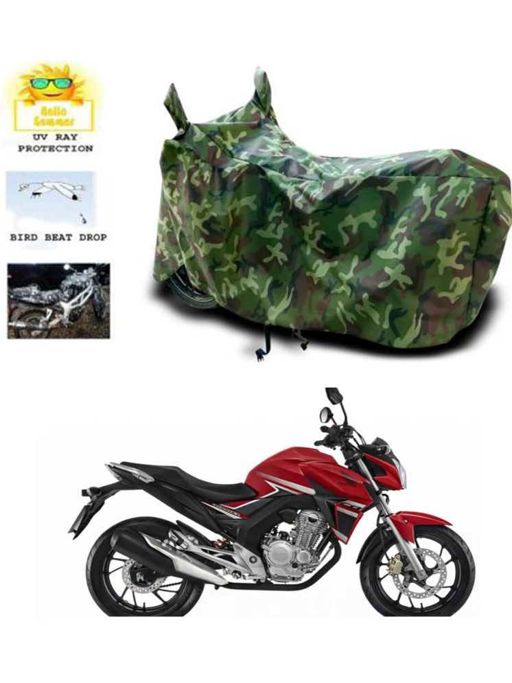     			RONISH Bike Body Cover for Honda CB Twister ( Pack of 1 ) , Multicolour