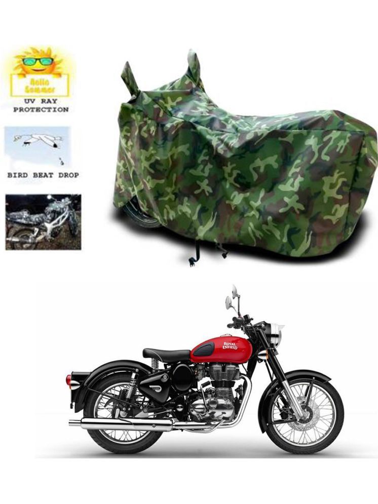     			RONISH Bike Body Cover for Royal Enfield Classic 350 ( Pack of 1 ) , Multicolour