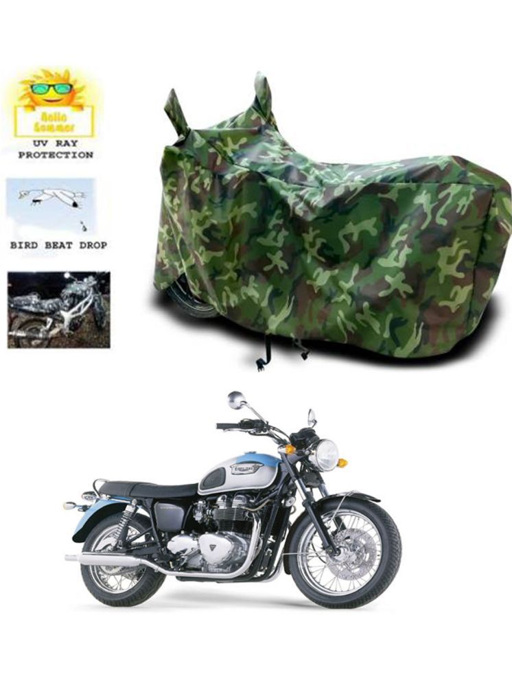     			RONISH Bike Body Cover for Triumph Bonneville T100 ( Pack of 1 ) , Multicolour