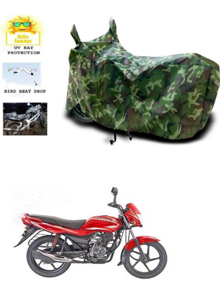     			RONISH Bike Body Cover for Bajaj Platina 100 ( Pack of 1 ) , Multicolour