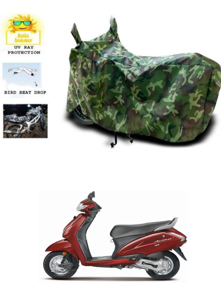     			RONISH Bike Body Cover for Honda Activa 4G ( Pack of 1 ) , Multicolour