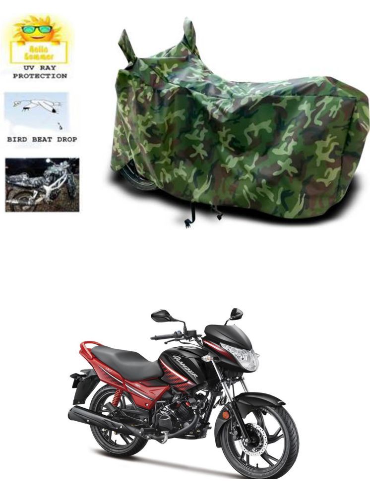     			RONISH Bike Body Cover for Hero Glamour i3s ( Pack of 1 ) , Multicolour