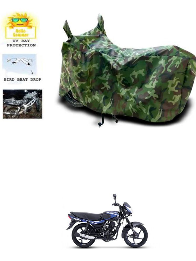     			RONISH Bike Body Cover for Bajaj CT100 ( Pack of 1 ) , Multicolour