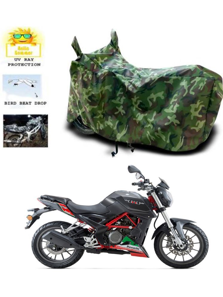     			RONISH Bike Body Cover for DSK Benelli TNT R ( Pack of 1 ) , Multicolour