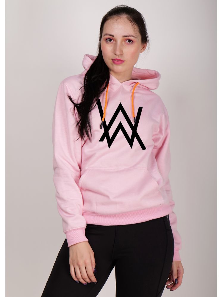     			fashion and youth Cotton Blend Women's Hooded Sweatshirt ( Pink )