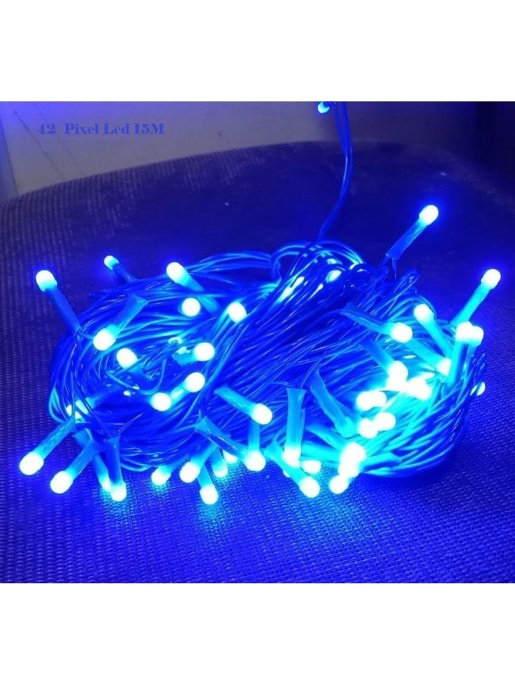     			DAJUBHAI Blue 15M String Light ( Pack of 1 )