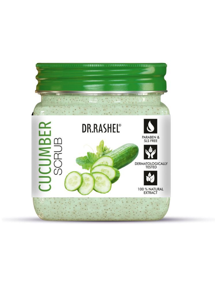     			DR RASHEL Cucumber Scrub for Deep Exfoliation (380 ml) (Pack of 1)