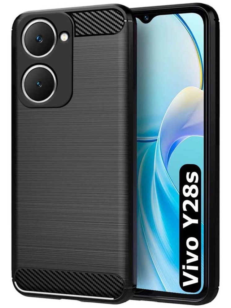     			Fashionury Hybrid Covers Compatible For Rubber Vivo Y28s 5G ( Pack of 1 )