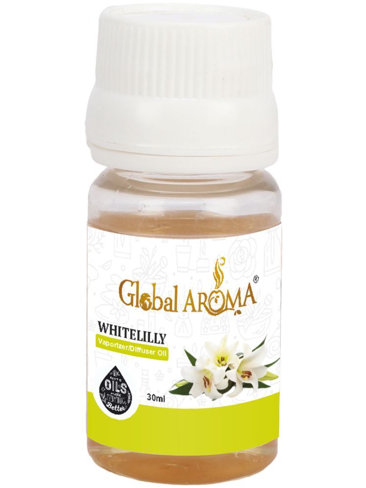     			GLOBAL AROMA Whitelily Fragrance Aroma Diffusers Oil - 30 ML