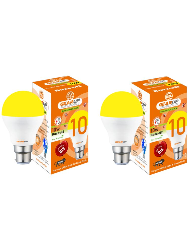     			Gearup 10W Dimmable LED Bulb ( Pack of 2 )