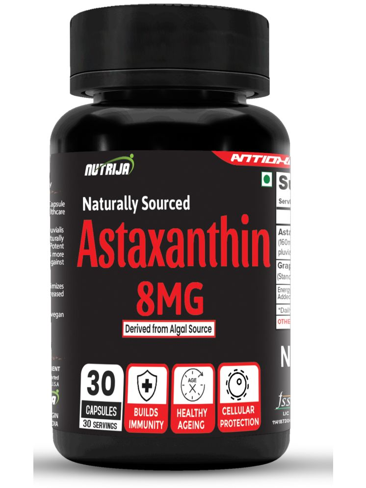     			NUTRIJA Astaxanthin 8mg – 30 no.s Capsule