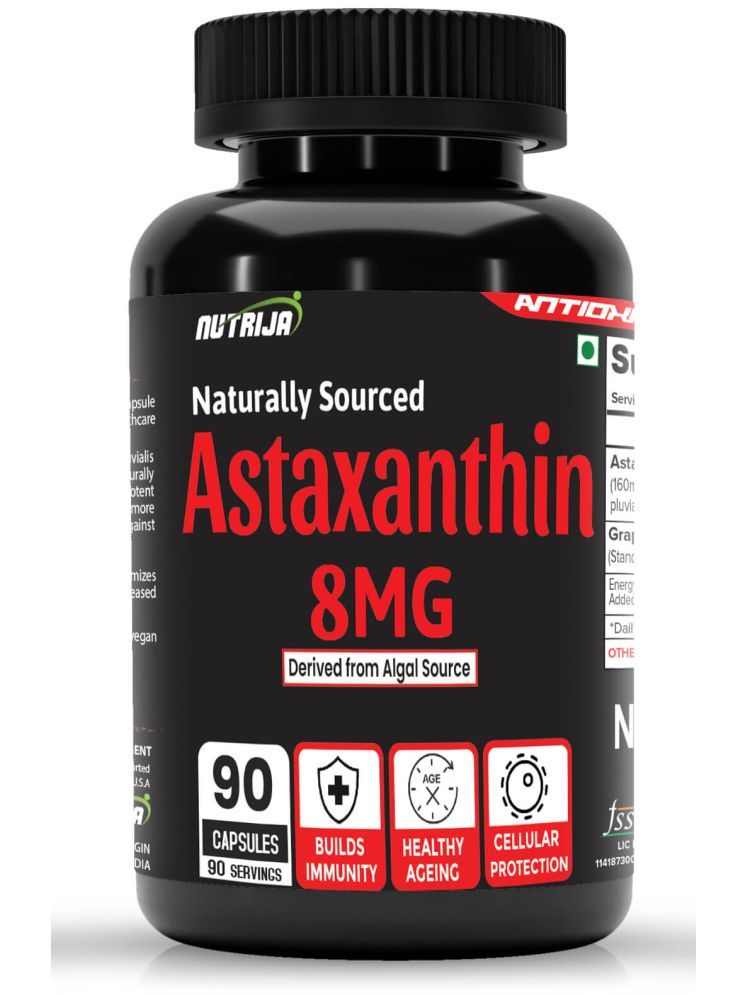     			NUTRIJA Astaxanthin 8mg – 90 no.s Capsule