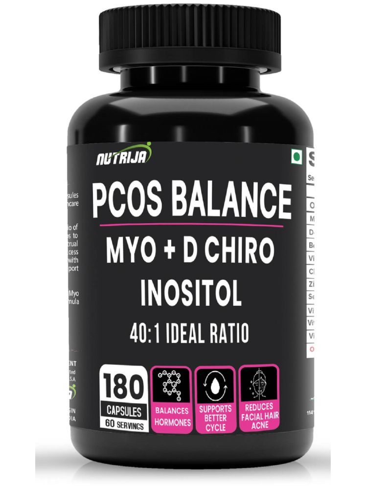     			NUTRIJA PCOS Balance Supplement Capsule - 180 no.s Capsule