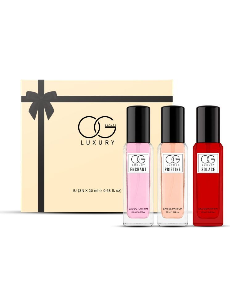     			OG Beauty Luxury Eau De Parfum (EDP) Fresh -Fragrance For Women ( Pack of 3 )