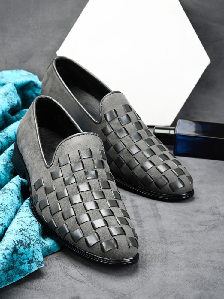     			Prolific Grey Men's Slip-on Shoes