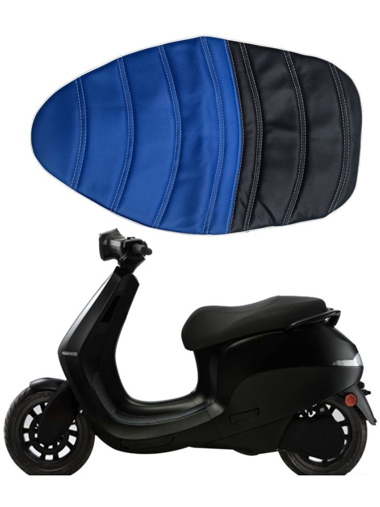     			Seat Cover for Ola Electric S1 and S1 Pro Black & Blue for Ola S1, S1 Pro