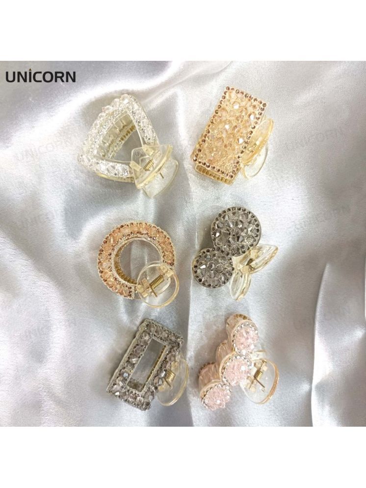     			Unicorn Multi Unisex Clutcher ( Pack of 6 )