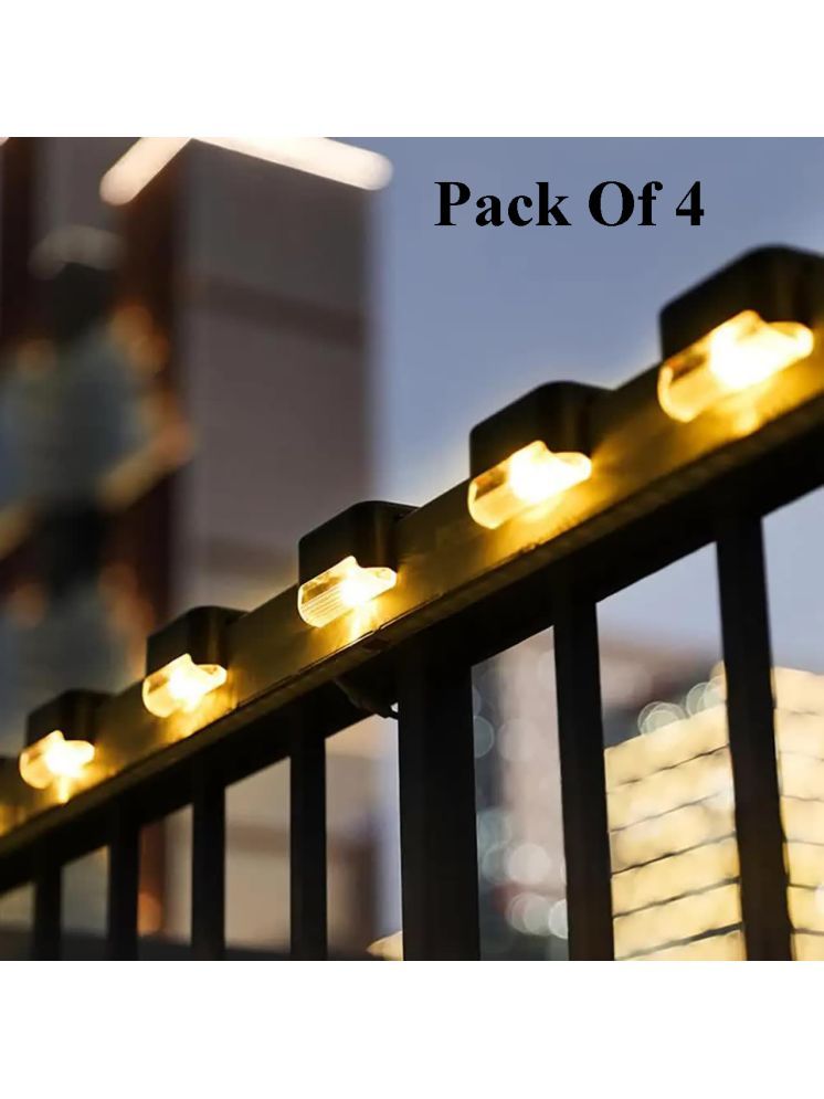     			VM SHOPPING MALL 5W Solar Outdoor Wall Light ( Pack of 4 )