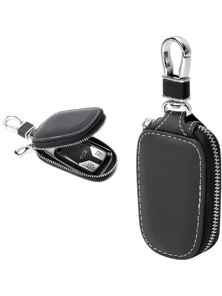     			RAMDEV ENTERPRISE Multicolor Smart Protection Key Holder Leather Key Case.