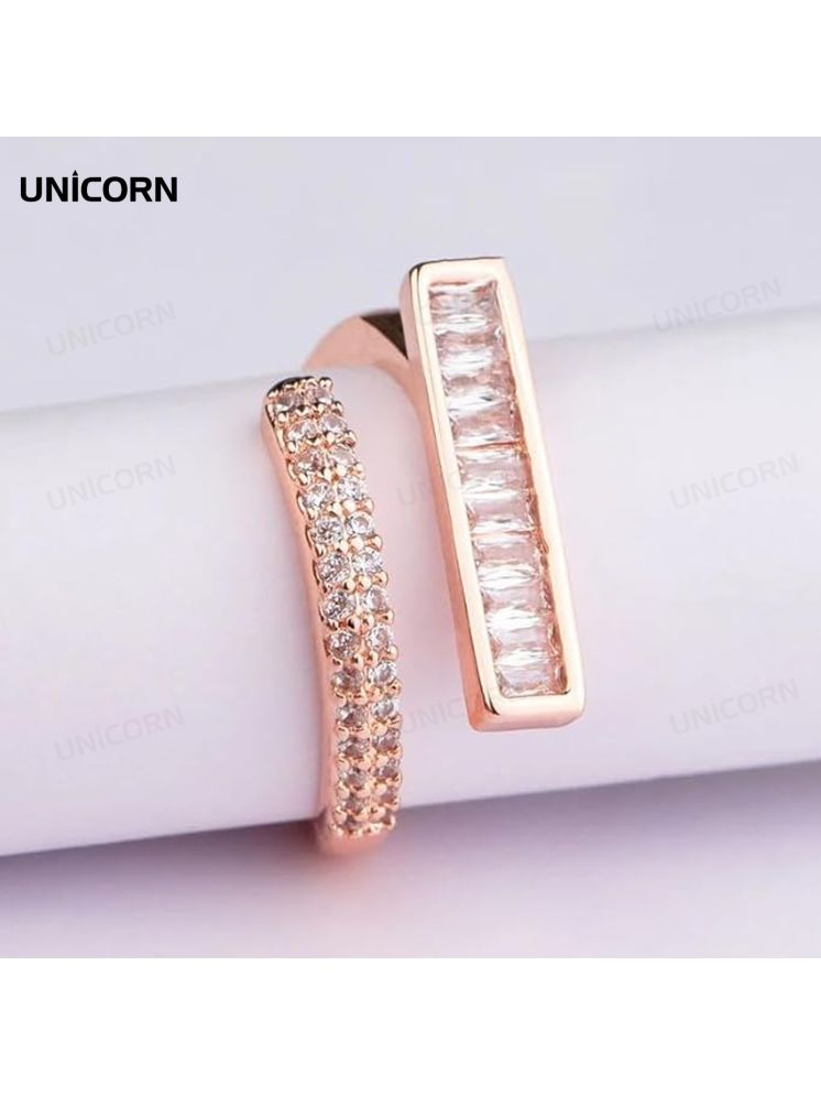     			Unicorn Gold Rings ( Pack of 1 )