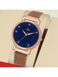 Septem Rose Gold Stainless Steel Analog Womens Watch