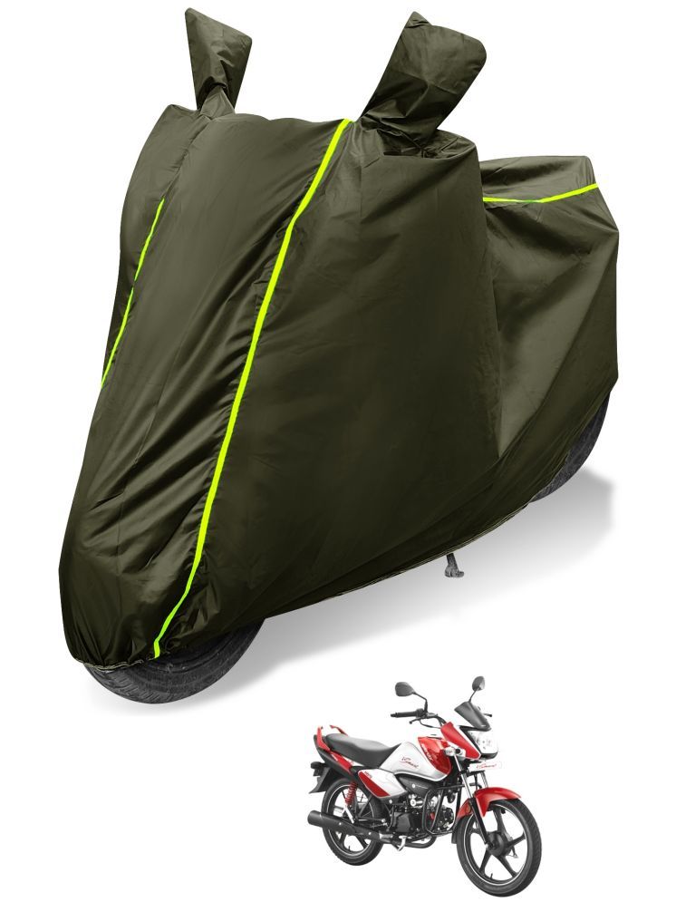     			Auto Hub Bike Body Cover for Hero Splendor iSmart ( Pack of 1 ) , Green