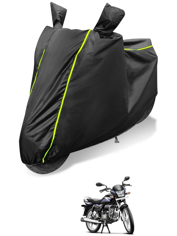     			Auto Hub Bike Body Cover for Hero Splendor Pro ( Pack of 1 ) , Black