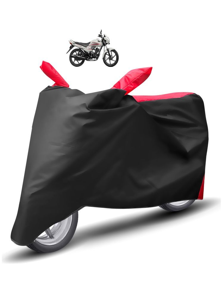     			Auto Hub Bike Body Cover for Honda Dream Neo ( Pack of 1 ) , Red