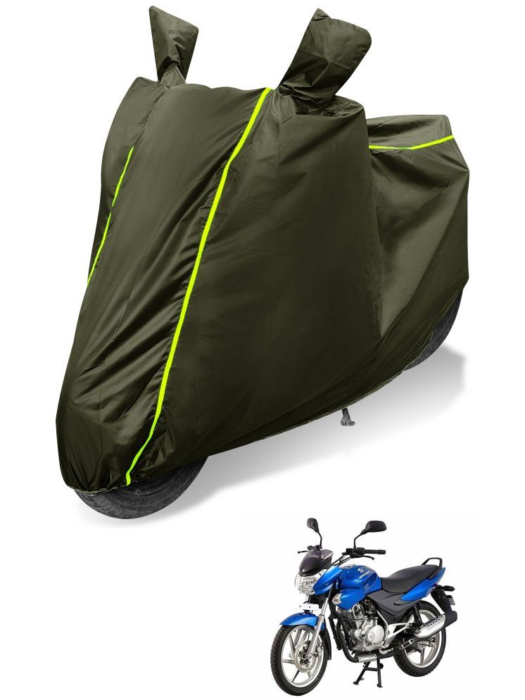     			Auto Hub Bike Body Cover for Bajaj Discover 150 ( Pack of 1 ) , Green