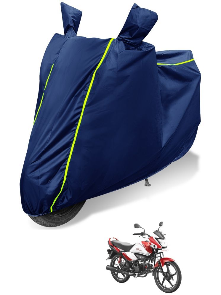     			Auto Hub Bike Body Cover for Hero Splendor iSmart ( Pack of 1 ) , Blue