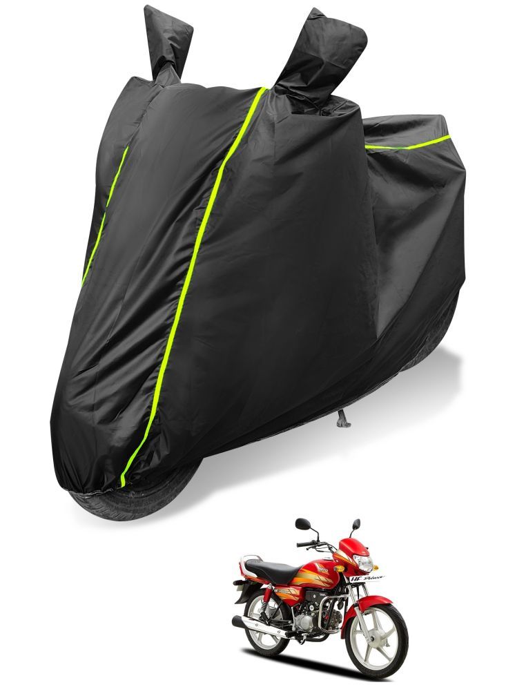     			Auto Hub Bike Body Cover for Hero HF Deluxe ( Pack of 1 ) , Black