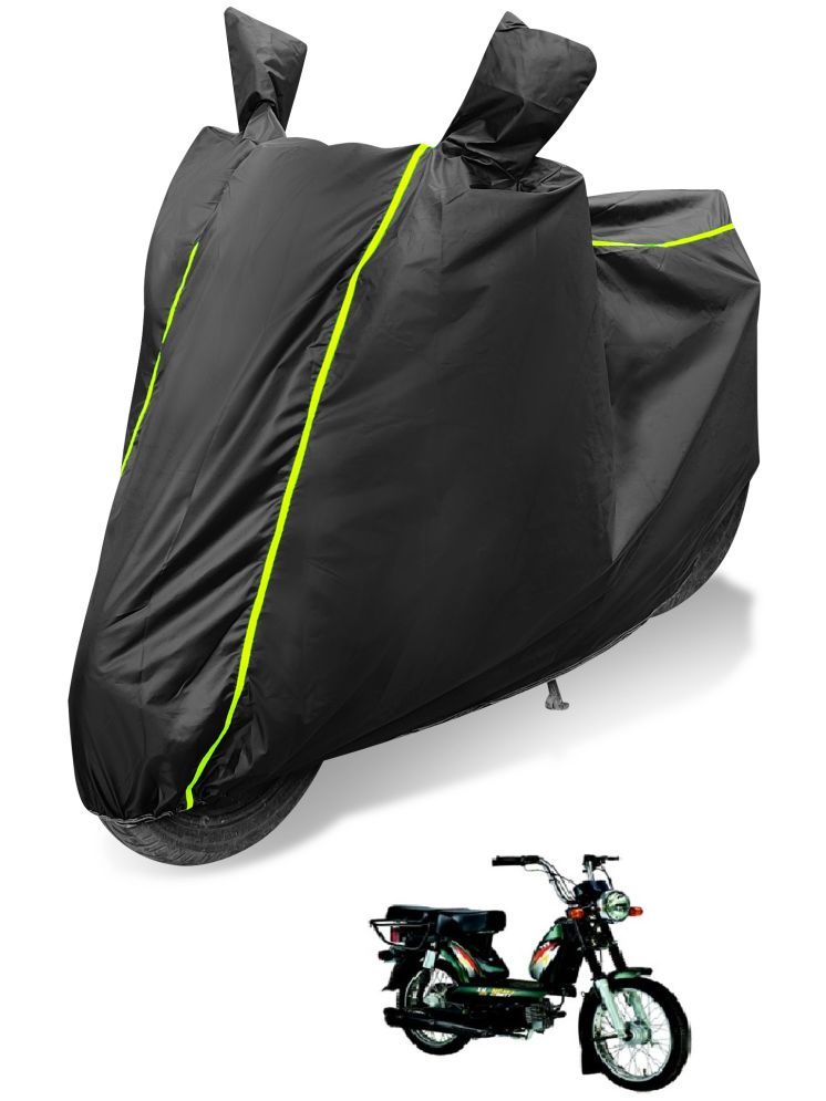     			Auto Hub Bike Body Cover for TVS Luna ( Pack of 1 ) , Black