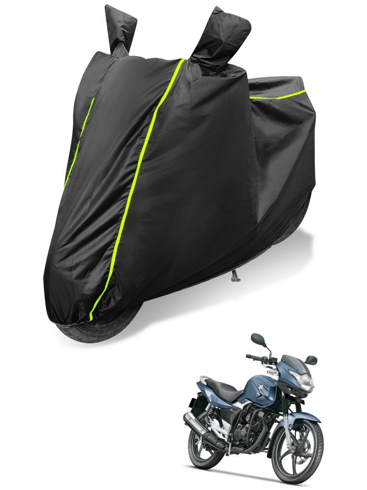     			Auto Hub Bike Body Cover for Suzuki GS 150R ( Pack of 1 ) , Black