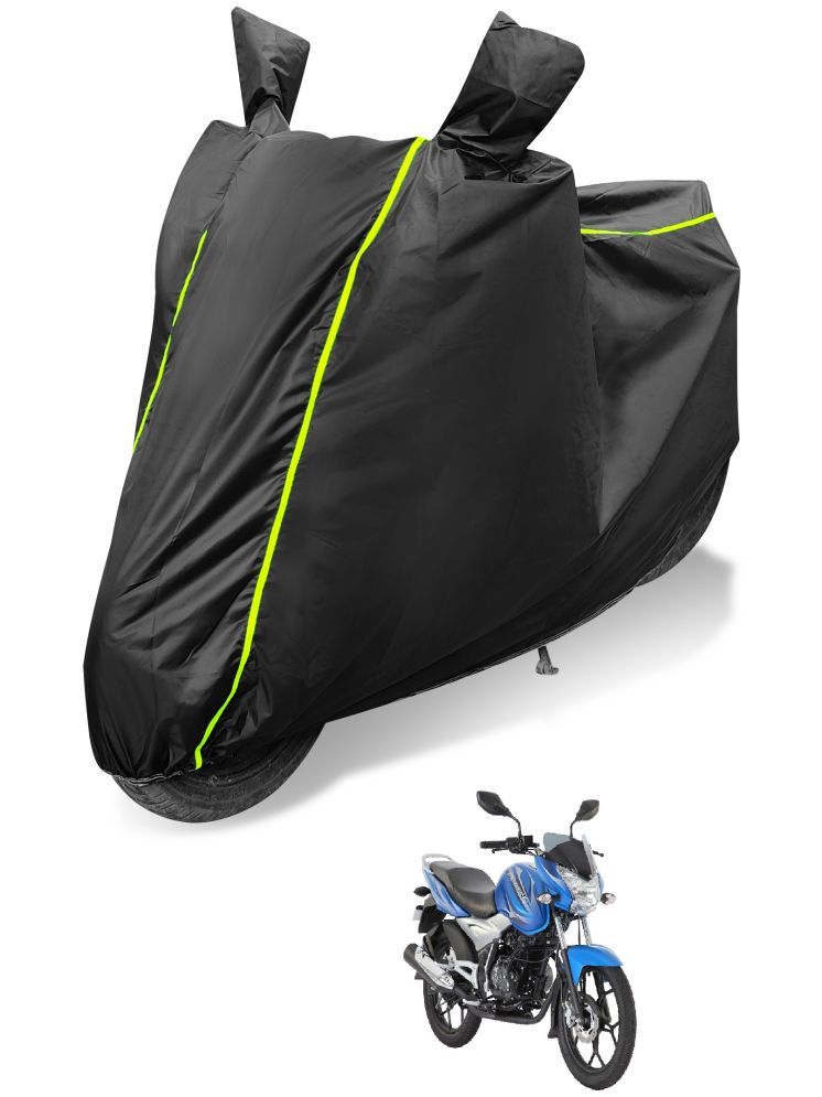     			Auto Hub Bike Body Cover for Bajaj Discover 125 DTS-i ( Pack of 1 ) , Black