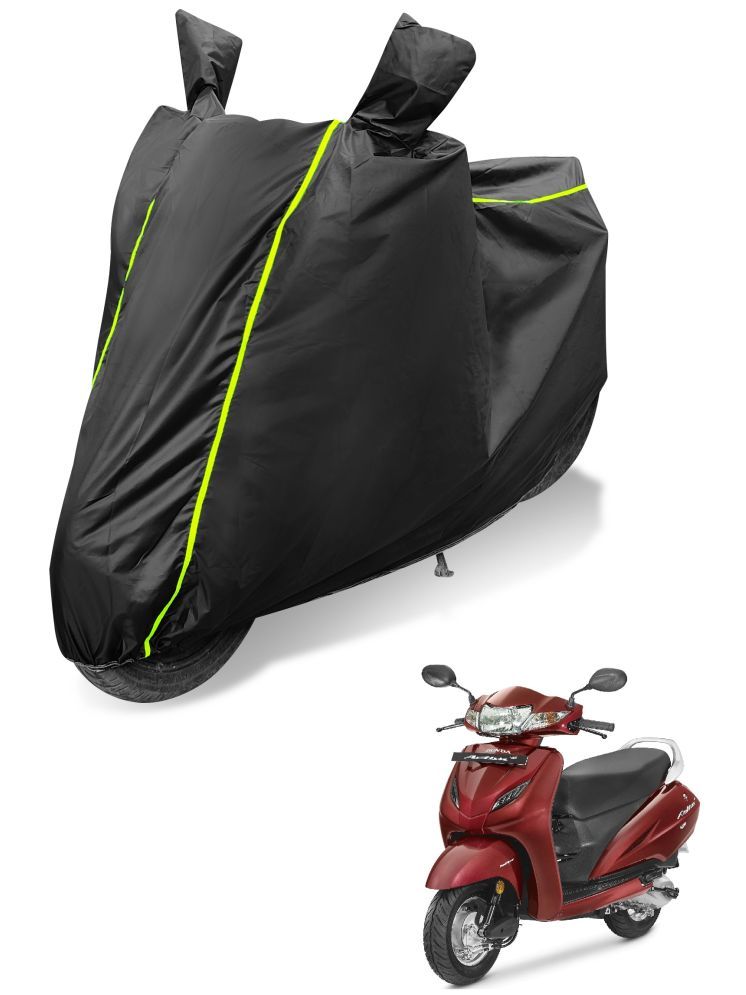     			Auto Hub Bike Body Cover for Honda Activa 4G ( Pack of 1 ) , Black